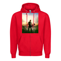 Red green arrow Zipper Hoodie - lanVoArt