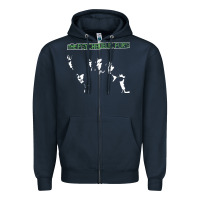 Navy psychedelic furs music travel Zipper Hoodie - lanVoArt