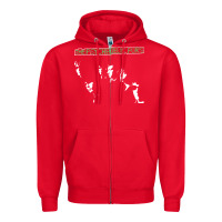 Red psychedelic furs music travel Zipper Hoodie - lanVoArt