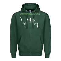 Sports Green psychedelic furs music travel Zipper Hoodie - lanVoArt