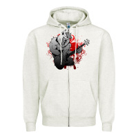 Oatmeal Heather Guitar Player Gift Guitarist Guitar Zipper Hoodie - lanVoArt