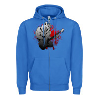 True Royal Guitar Player Gift Guitarist Guitar Zipper Hoodie - lanVoArt
