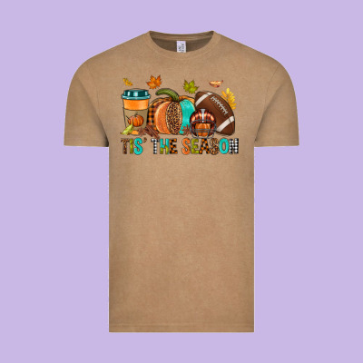 Tis' The Season Fall Vintage Tee Designed By Nancycooperartshop
