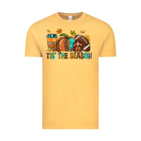 Vintage Mustard Tis' the season Fall Vintage Tee - NancyCooperArtShop