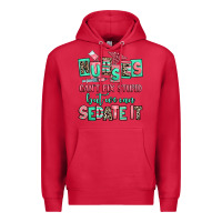 Cardinal nurses cant fix stupid but we can sedate it Premium Hoodie - RanaPortraitStore