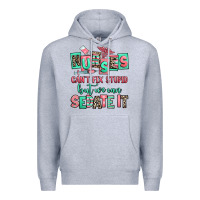 Heather Grey nurses cant fix stupid but we can sedate it Premium Hoodie - RanaPortraitStore
