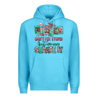 Ocean Blue nurses cant fix stupid but we can sedate it Premium Hoodie - RanaPortraitStore