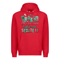 Red nurses cant fix stupid but we can sedate it Premium Hoodie - RanaPortraitStore