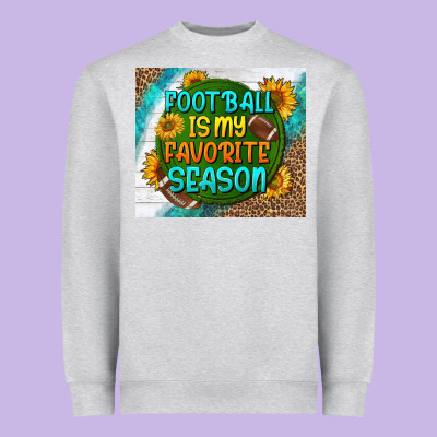 Football Is My Favorite Season Tumbler Heavyweight Sweatshirt Designed By Bundleandbundleshop