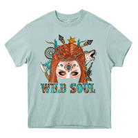 Arona Western İndian Wild Soul With Braid Hair Woman Heavy Core Tee - BundleAndBundleShop
