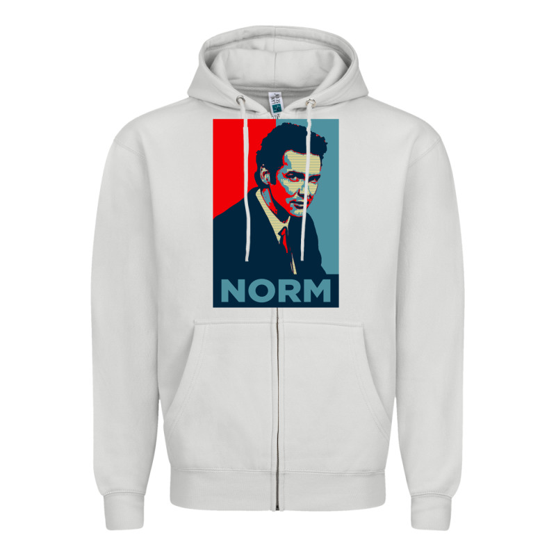 Norm Macdonald Political Poster Zipper Hoodie by lanVoArt | Teevron