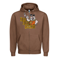 Chestnut yabba dabba doobie! Zipper Hoodie - lanVoArt