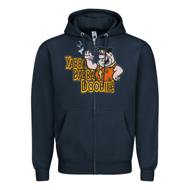Yabba Dabba Doobie! Zipper Hoodie by lanVoArt | Teevron