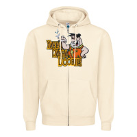 Sandshell yabba dabba doobie! Zipper Hoodie - lanVoArt