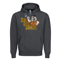 Smoke yabba dabba doobie! Zipper Hoodie - lanVoArt