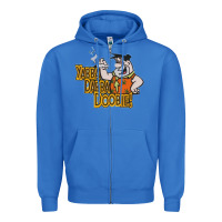 True Royal yabba dabba doobie! Zipper Hoodie - lanVoArt