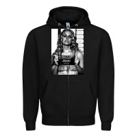 Black the devils rejects mugshot 21250   sheri moon Zipper Hoodie - lanVoArt