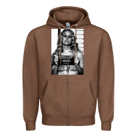 Chestnut the devils rejects mugshot 21250   sheri moon Zipper Hoodie - lanVoArt