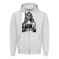 Dove Grey the devils rejects mugshot 21250   sheri moon Zipper Hoodie - lanVoArt