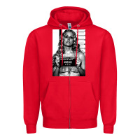 Red the devils rejects mugshot 21250   sheri moon Zipper Hoodie - lanVoArt