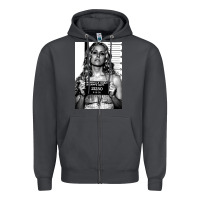 Smoke the devils rejects mugshot 21250   sheri moon Zipper Hoodie - lanVoArt