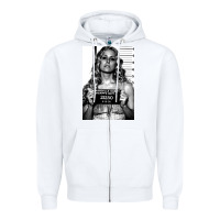 White the devils rejects mugshot 21250   sheri moon Zipper Hoodie - lanVoArt