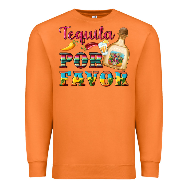 Mexican Tequila Por Favor Premium Sweatshirt by Artiststas | Teevron