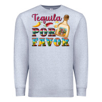 Heather Grey mexican tequila por favor Premium Sweatshirt - Artiststas