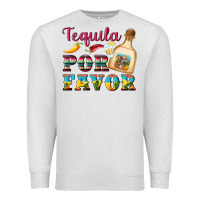 Oatmeal Heather mexican tequila por favor Premium Sweatshirt - Artiststas