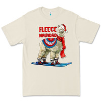 Bone Fleece Navidad Alpaca Premium Tee - LillyAllenDesigns
