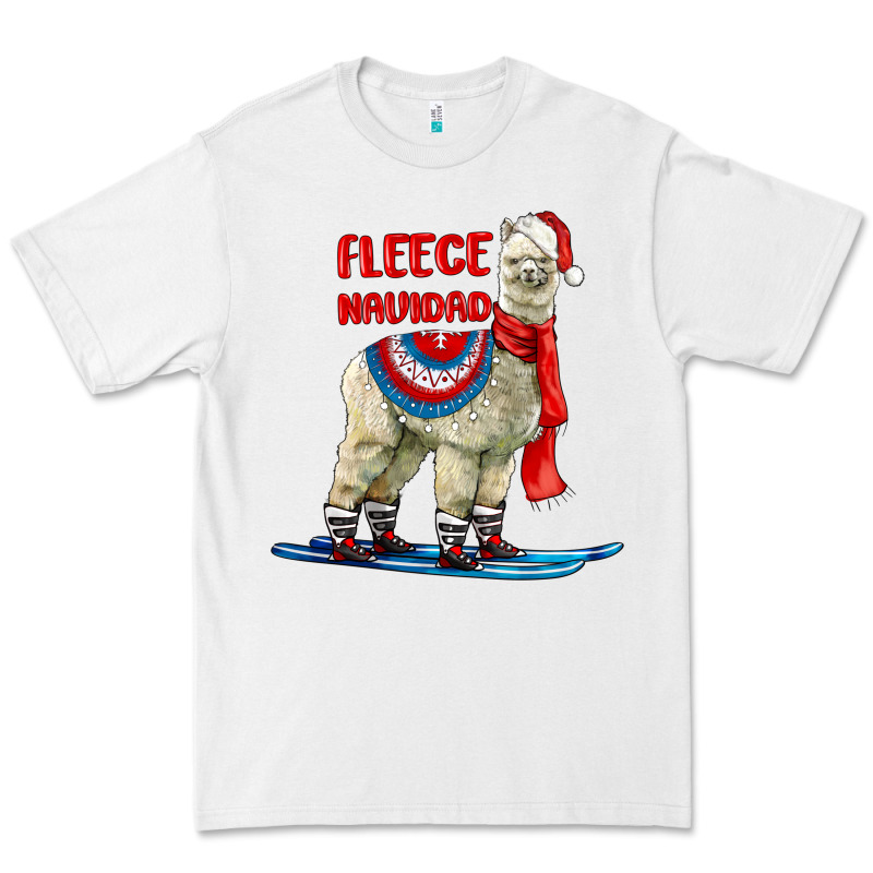 Fleece Navidad Alpaca Premium Tee by LillyAllenDesigns | Teevron