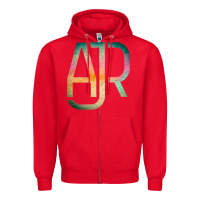 Red ajr Zipper Hoodie - lanVoArt