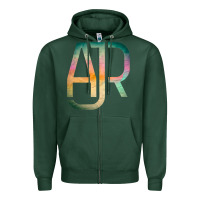 Sports Green ajr Zipper Hoodie - lanVoArt