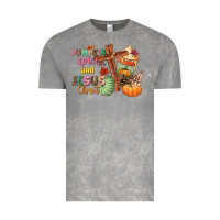 Cloud Rock Pumpkin spice and Jesus christ Vintage Tee - NancyCooperArtShop
