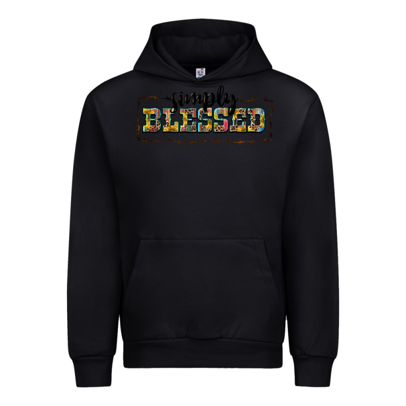 Simply Blessed Urban Hoodie by BarkalooDesign | Teevron