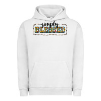 Pigment Lunar Rock simply blessed Urban Hoodie - BarkalooDesign