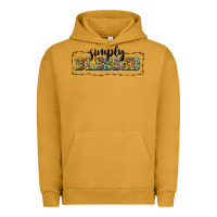 Pigment Peanut Butter simply blessed Urban Hoodie - BarkalooDesign