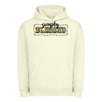 Pigment Pistachio simply blessed Urban Hoodie - BarkalooDesign
