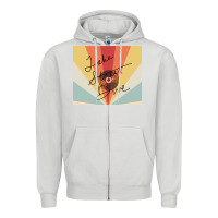 Dove Grey lake street dive retro Zipper Hoodie - lanVoArt