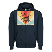 Navy lake street dive retro Zipper Hoodie - lanVoArt