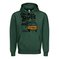 Sports Green old dominion one man Zipper Hoodie - lanVoArt