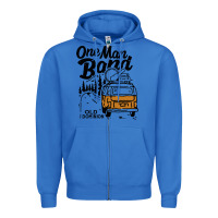 True Royal old dominion one man Zipper Hoodie - lanVoArt