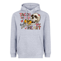 Tacos Never Broke My Heart Heavyweight Hoodie | Teevron