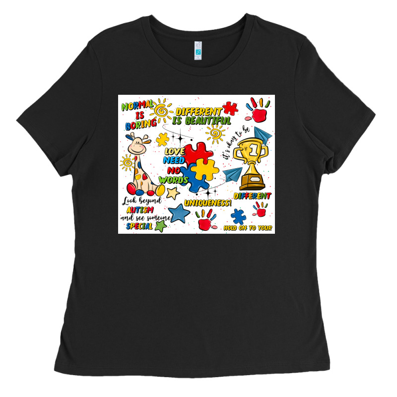 Autism Ladies Tee by Artiststas | Teevron