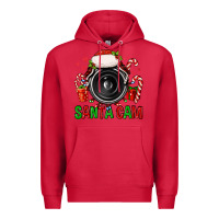 Cardinal santa cam Premium Hoodie - FaDigitalArtStudio