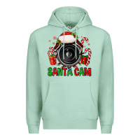 Seafoam santa cam Premium Hoodie - FaDigitalArtStudio