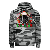 Slate Camo santa cam Premium Hoodie - FaDigitalArtStudio
