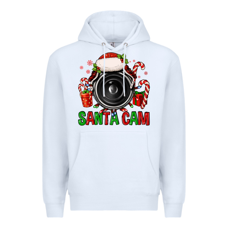 Santa Cam Premium Hoodie by FaDigitalArtStudio | Teevron
