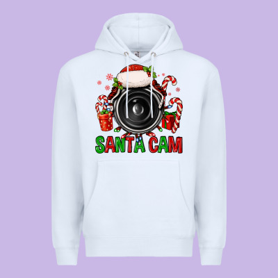 Santa Cam Premium Hoodie Designed By Fadigitalartstudio