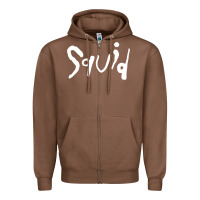 Chestnut squid Zipper Hoodie - lanVoArt